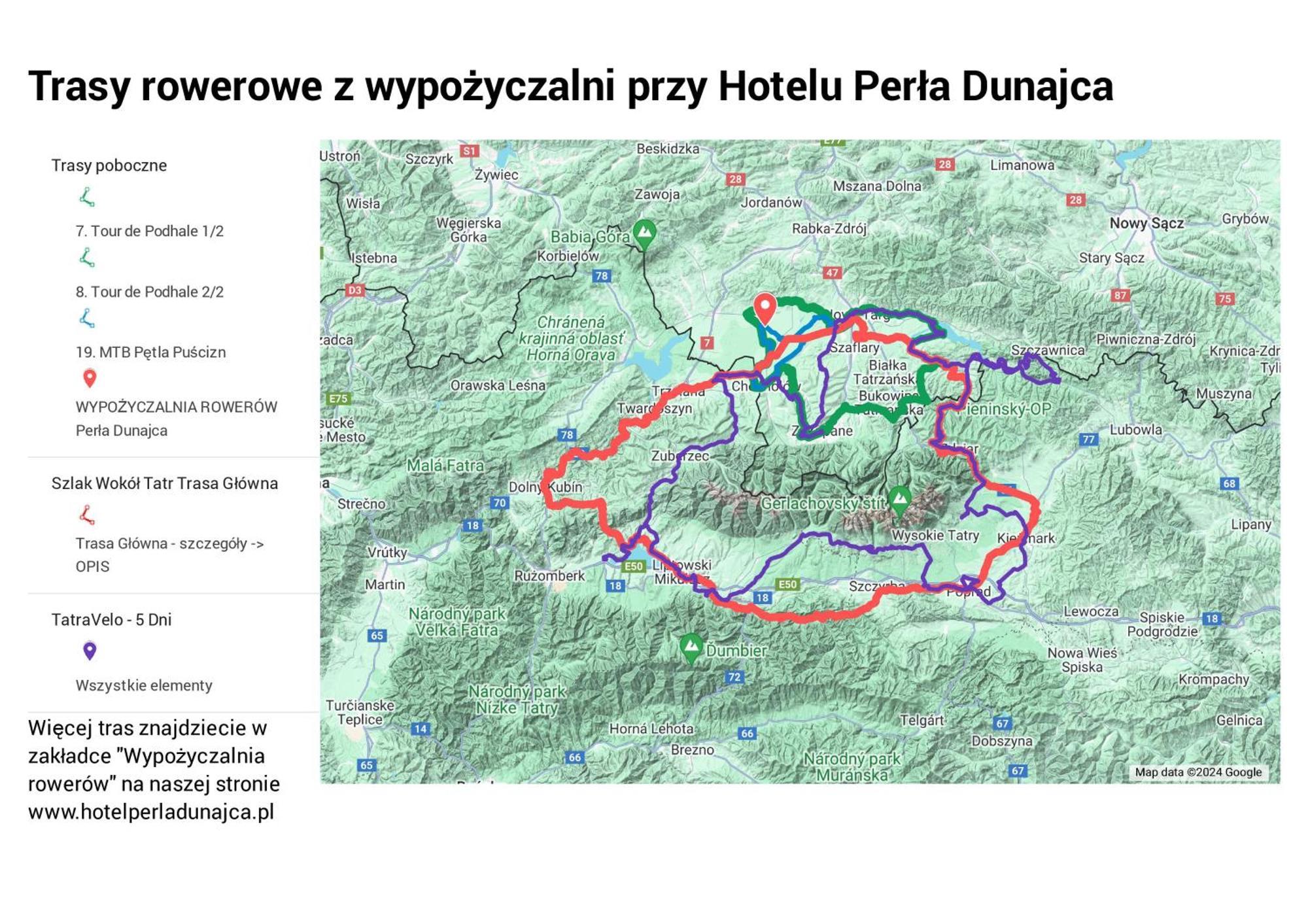 Hotel Perla Dunajca Czarny Dunajec Exteriör bild